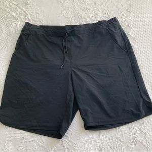 Lands’ End Sport hybrid swim casual shorts attached bikini bottoms size 16